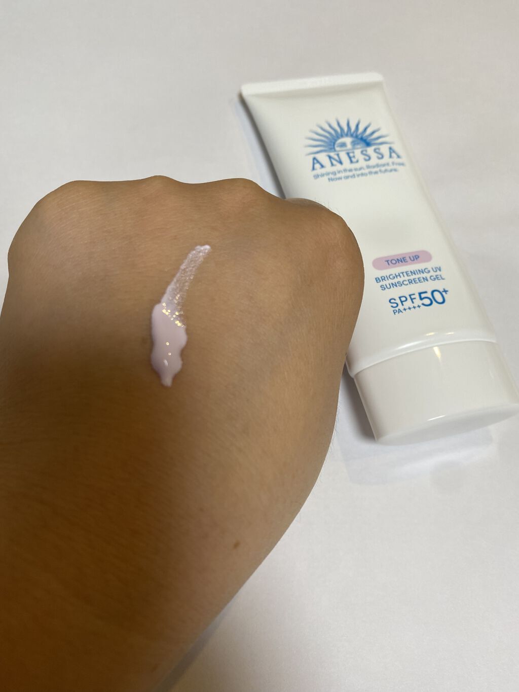 ブライトニングUV ジェル/アネッサ/化粧下地を使ったクチコミ（2枚目）