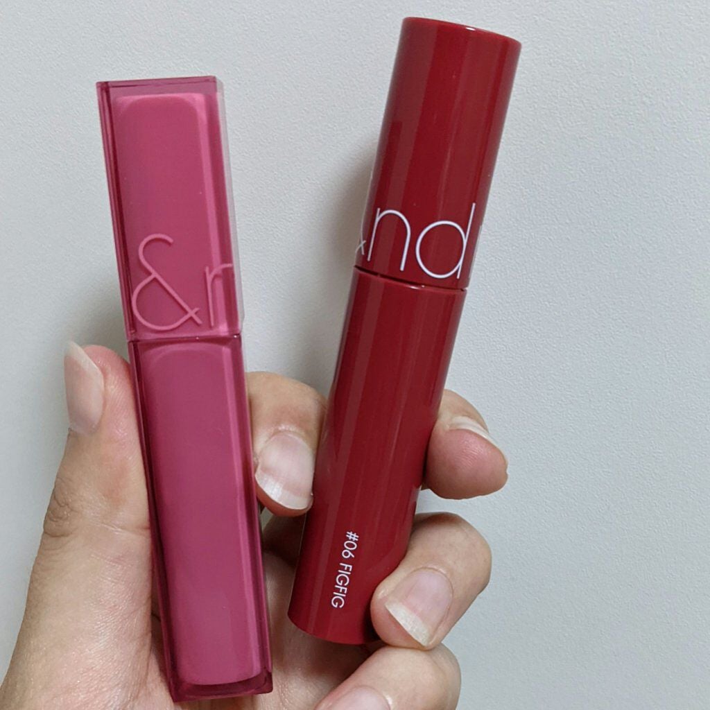 ジューシーラスティングティント/rom&nd/リップティントを使ったクチコミ(1枚目)