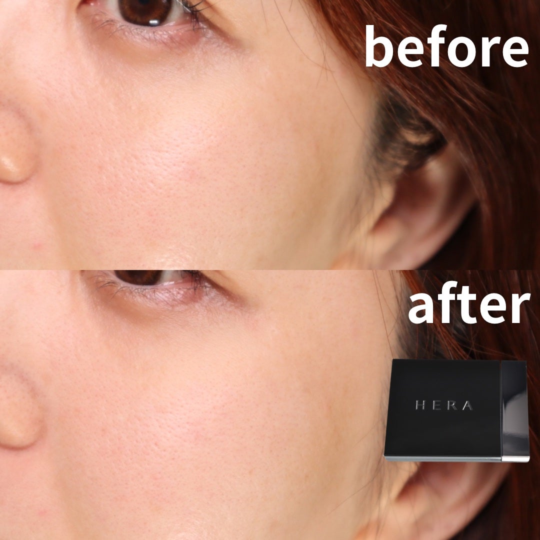 エアリー パウダー プライマー N/HERA/プレストパウダーを使ったクチコミ(5枚目)