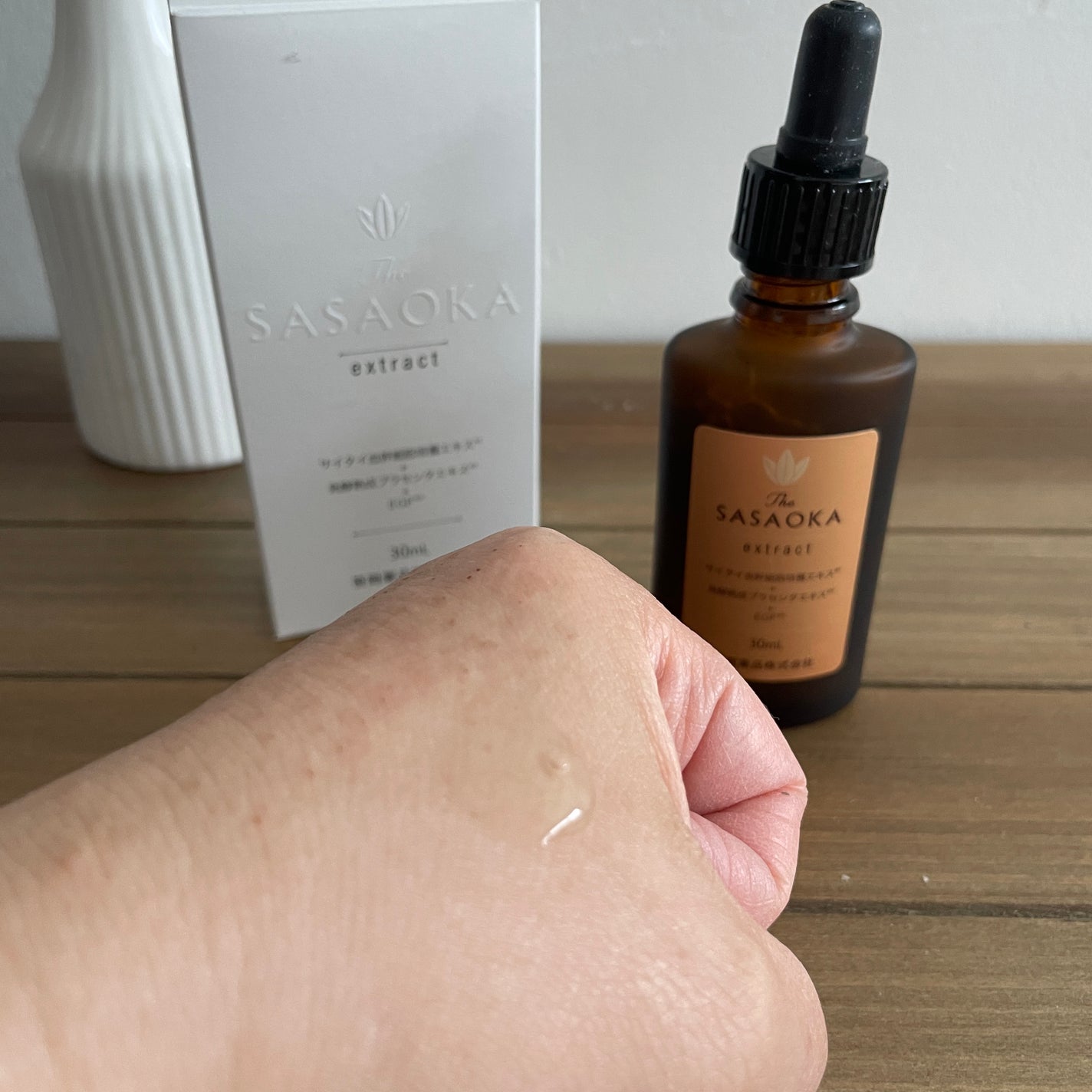 ちほ on LIPS 「笹岡プレミアム原液こちらは創業110年以上の笹岡薬品の【純国産..」(2枚目)