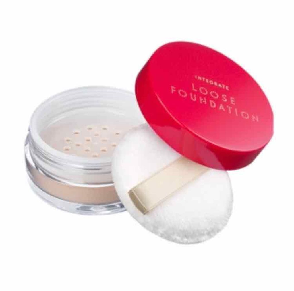 ミネラルファンデーション(ルース)/インテグレート/ルースパウダーを使ったクチコミ(1枚目)