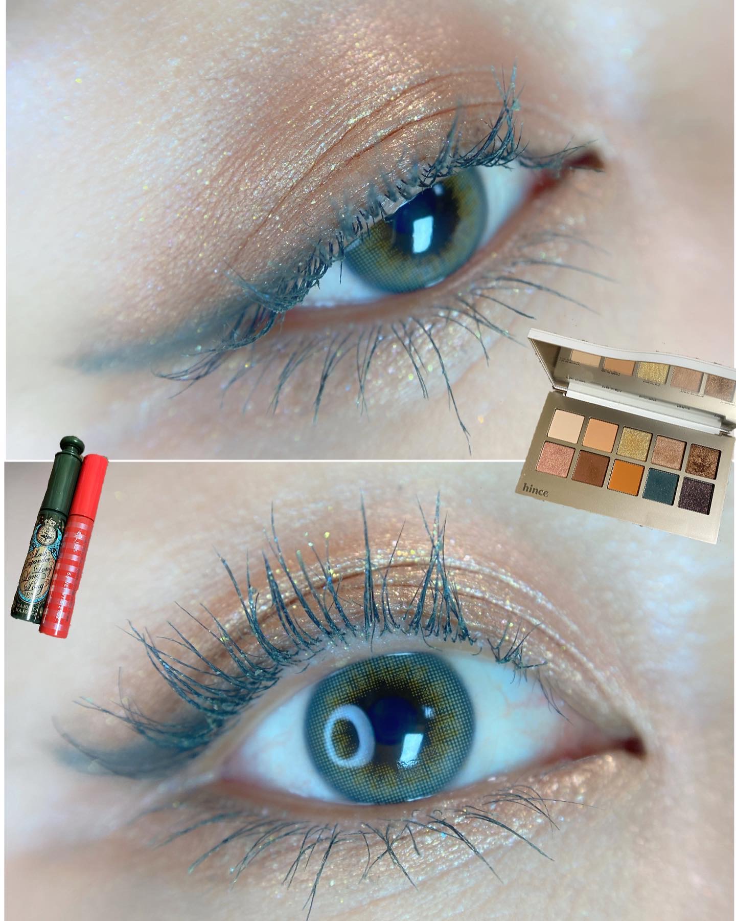 ニューデップスアイシャドウパレット/hince/アイシャドウパレットを使ったクチコミ（1枚目）