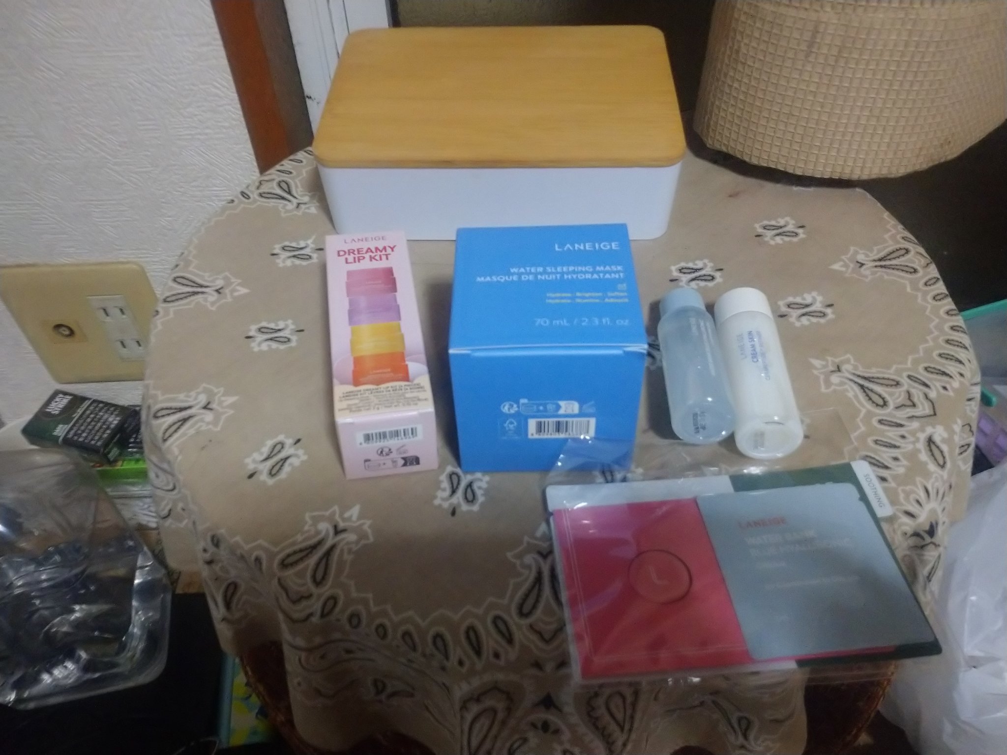 ウォータースリーピングマスク/LANEIGE/フェイスクリームを使ったクチコミ（1枚目）