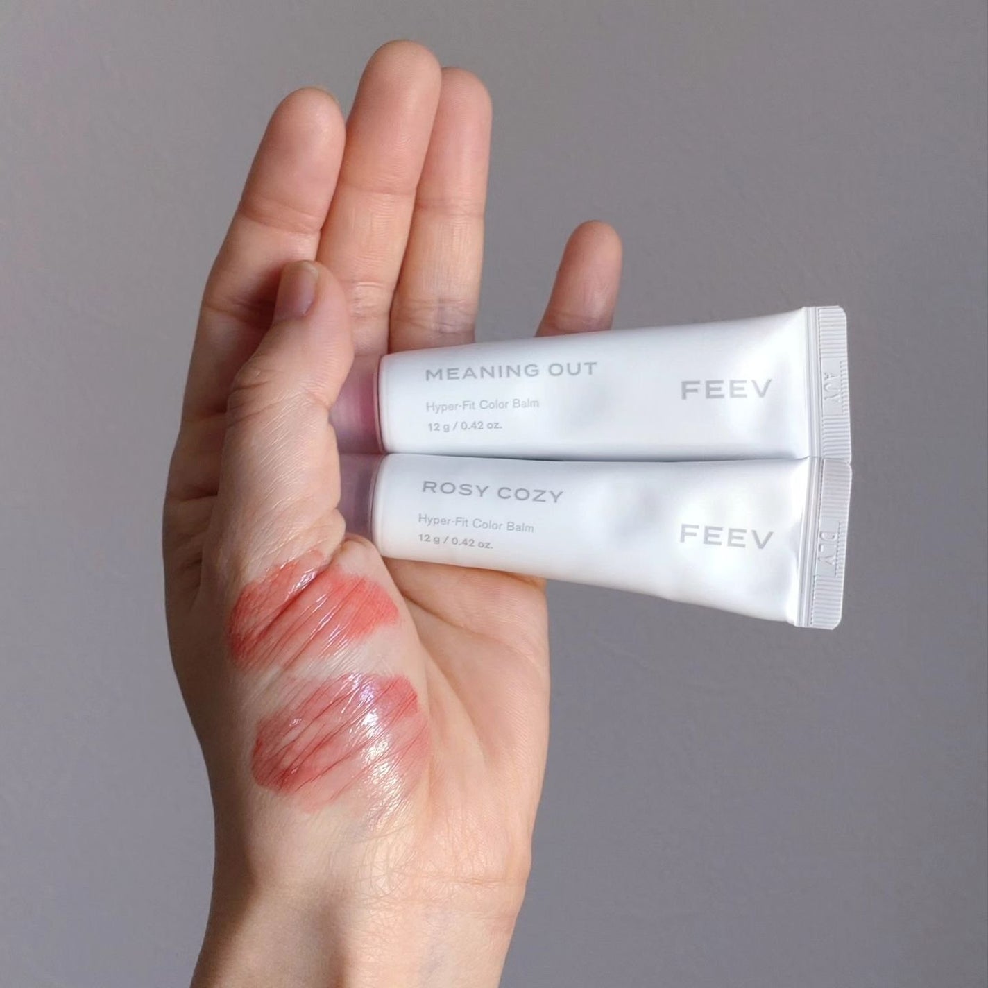 カラーバーム/FEEV/リップグロスを使ったクチコミ(4枚目)