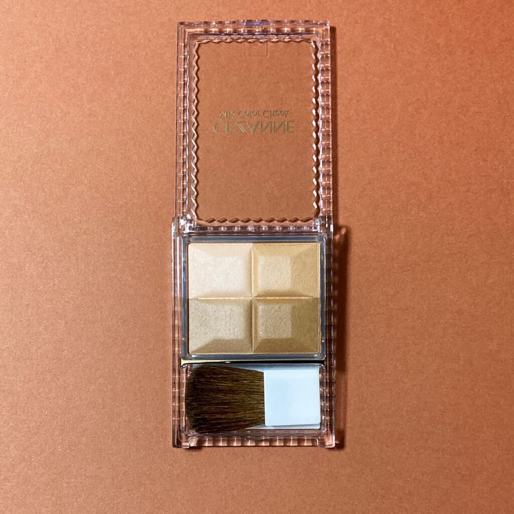 ミックスカラーチーク/CEZANNE/パウダーチークを使ったクチコミ(2枚目)