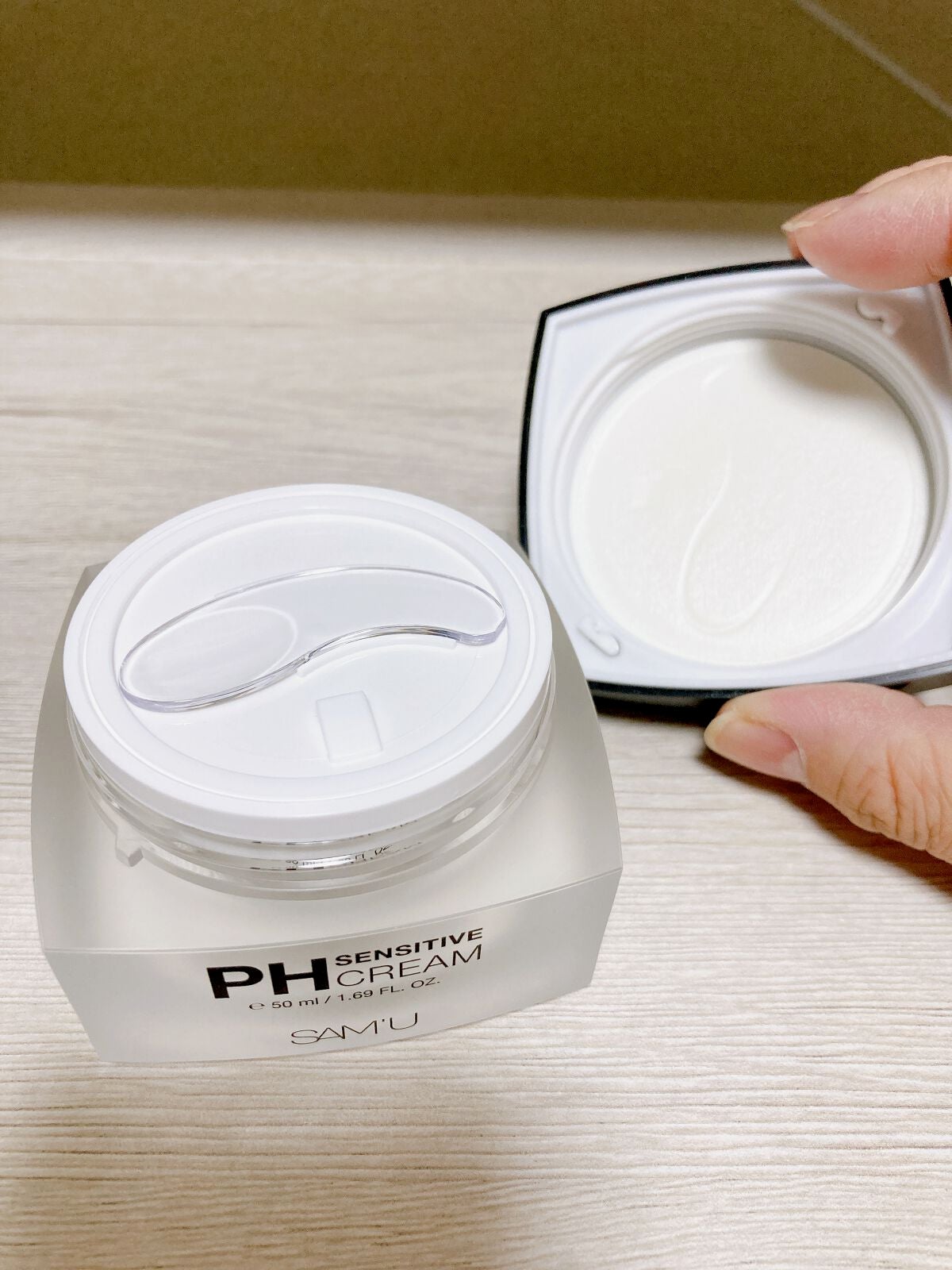 サミュ PHセンシティブクリーム/SAM'U/フェイスクリームを使ったクチコミ(2枚目)