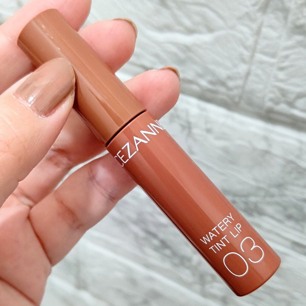 ウォータリーティントリップ/CEZANNE/リップティントを使ったクチコミ(2枚目)