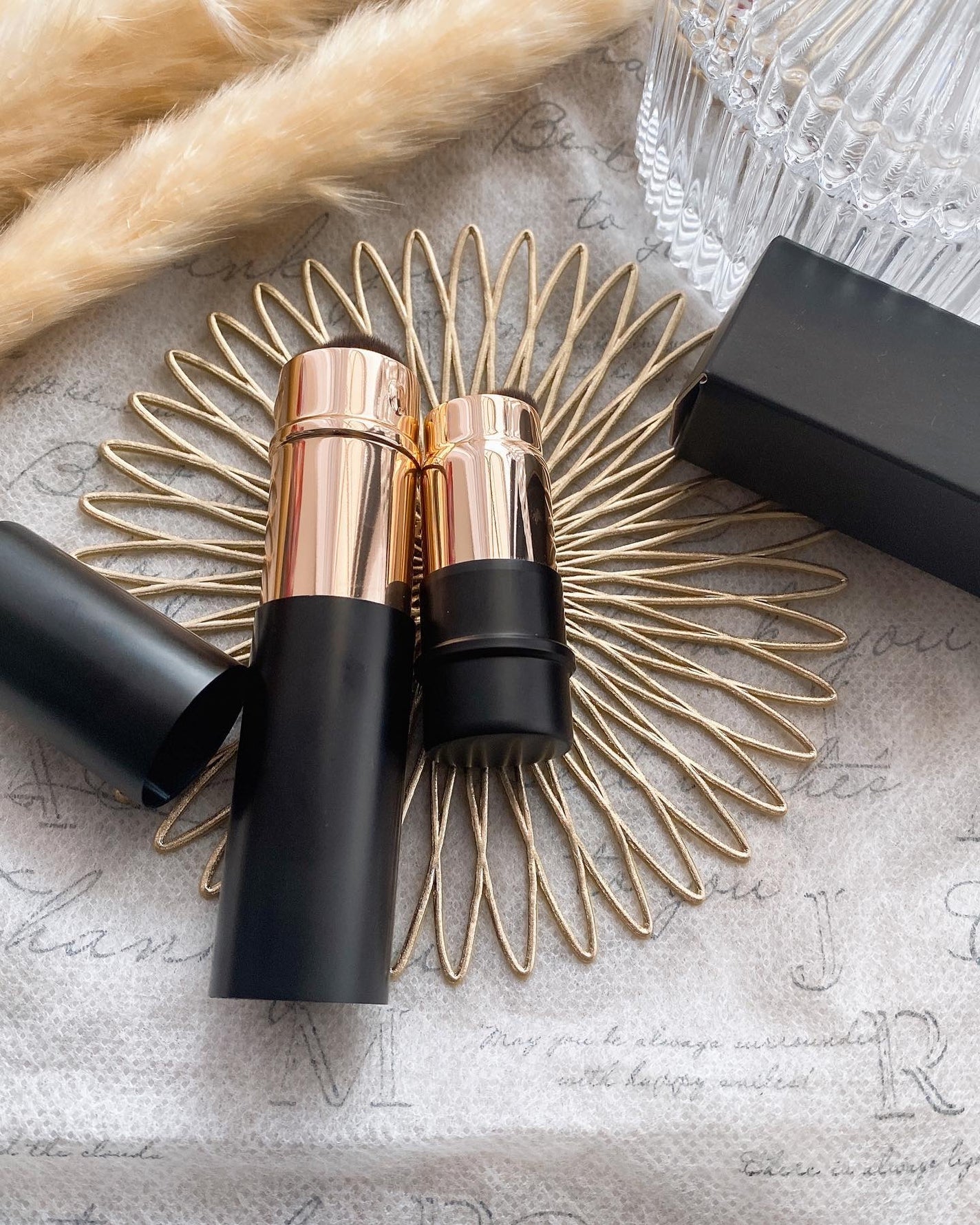 2way メイクブラシ/Angalo/メイクブラシを使ったクチコミ(4枚目)