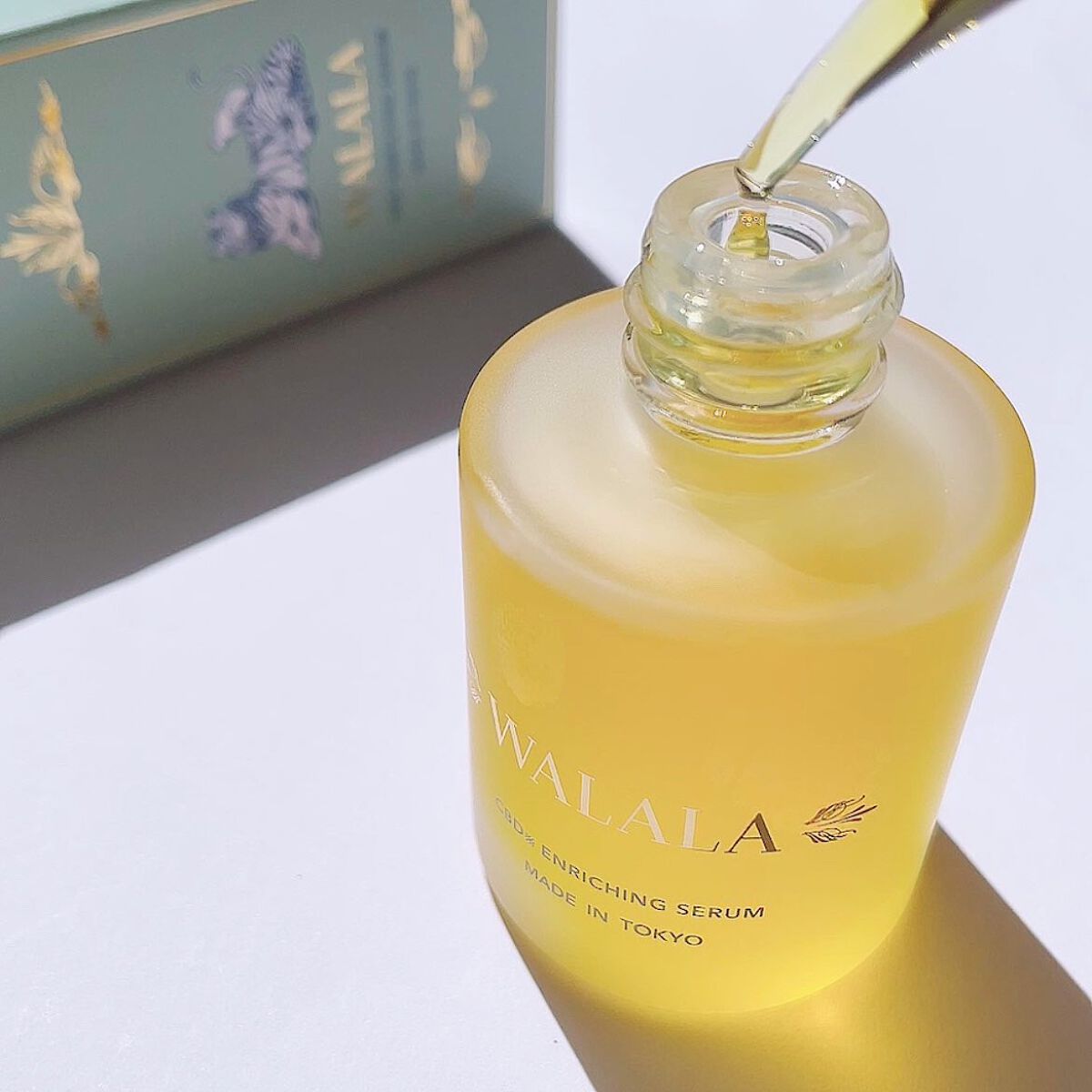 CBD エンリッチセラム/WALALA/美容液を使ったクチコミ（2枚目）