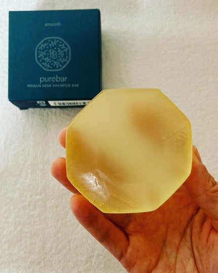 ピュアバー 和漢ハーブシャンプーバー スムース/purebar/市販シャンプーを使ったクチコミ(5枚目)