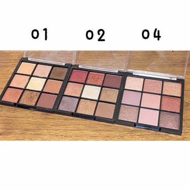 UR GLAM　BLOOMING EYE COLOR PALETTE/U R GLAM/アイシャドウパレットを使ったクチコミ（3枚目）