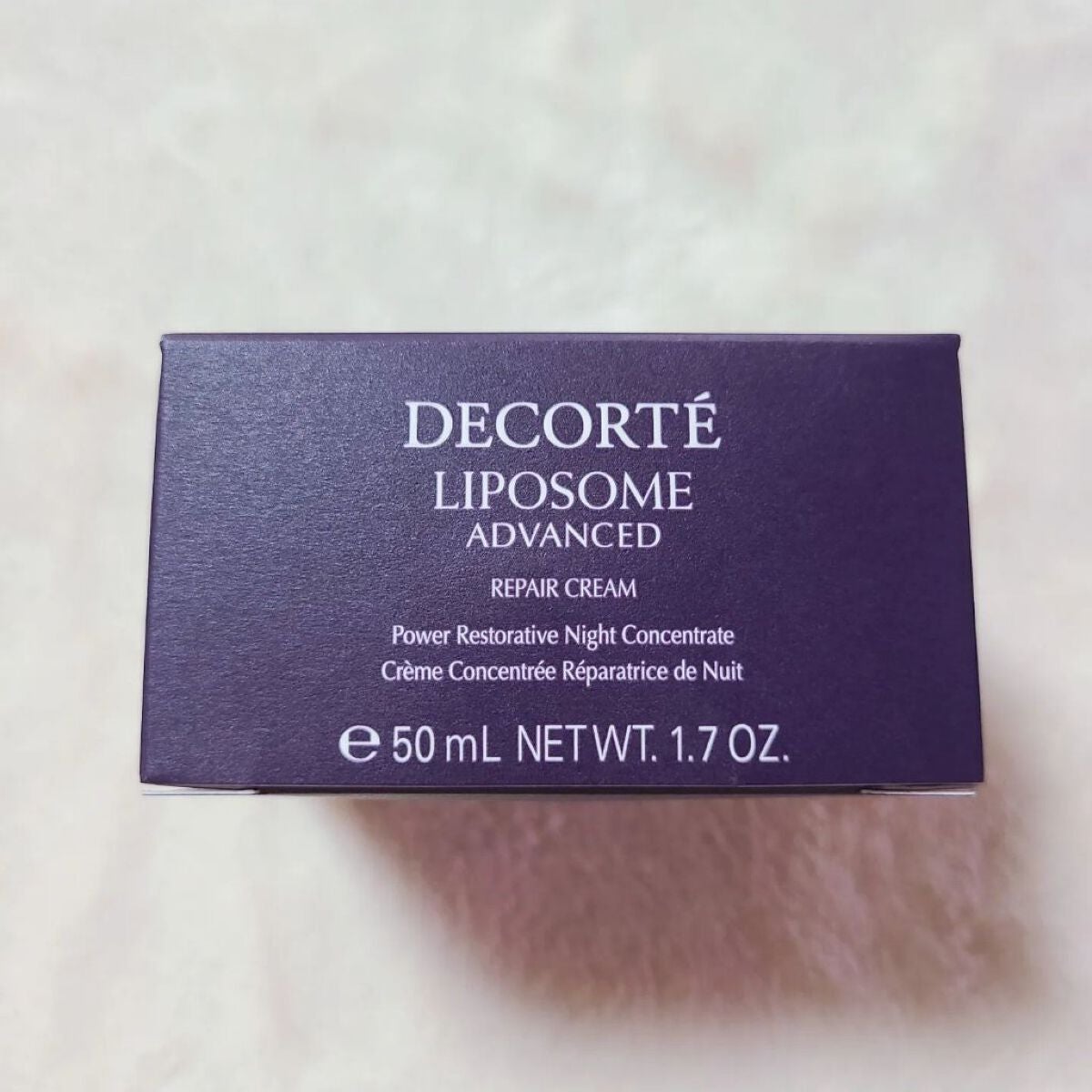 リポソーム アドバンスト リペアクリーム/DECORTÉ/フェイスクリームを使ったクチコミ(2枚目)