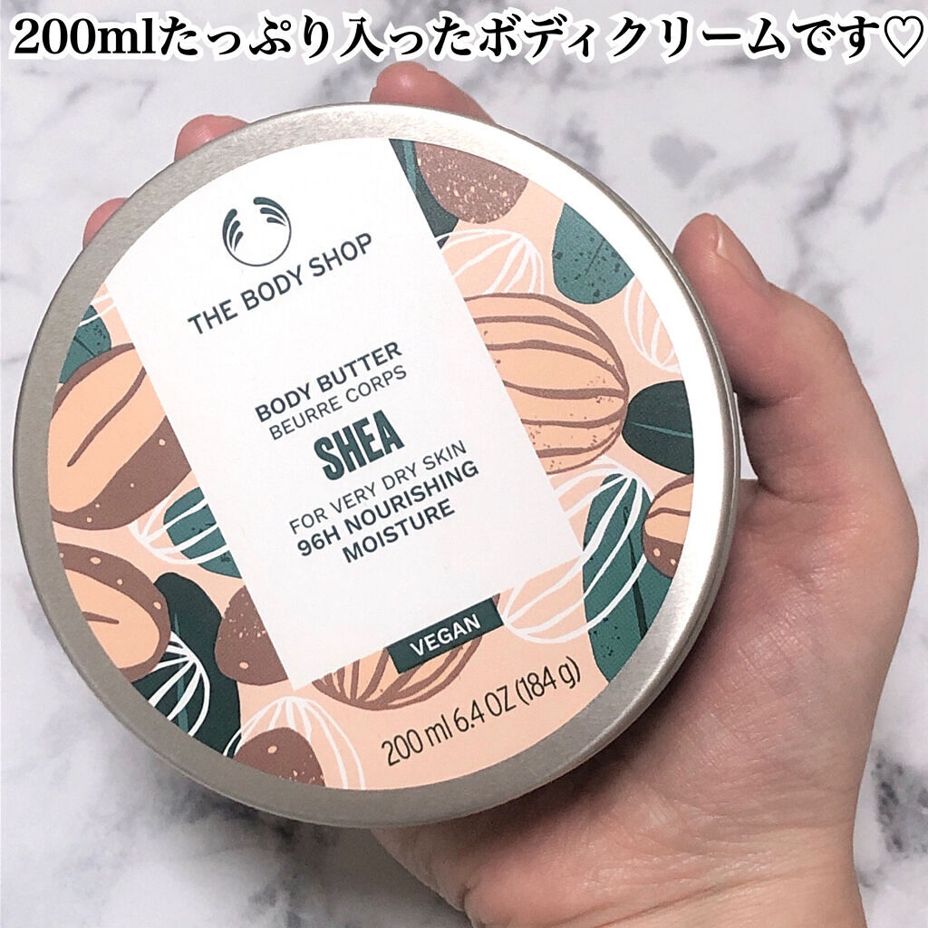 ボディバター シア/THE BODY SHOP/ボディクリームを使ったクチコミ（2枚目）