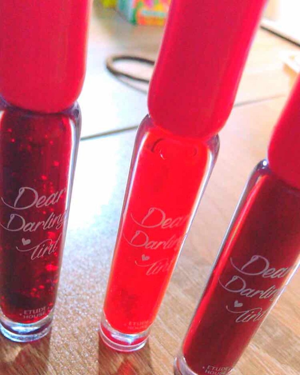 ディアダーリン ウォータージェルティント/ETUDE/リップティントを使ったクチコミ(1枚目)