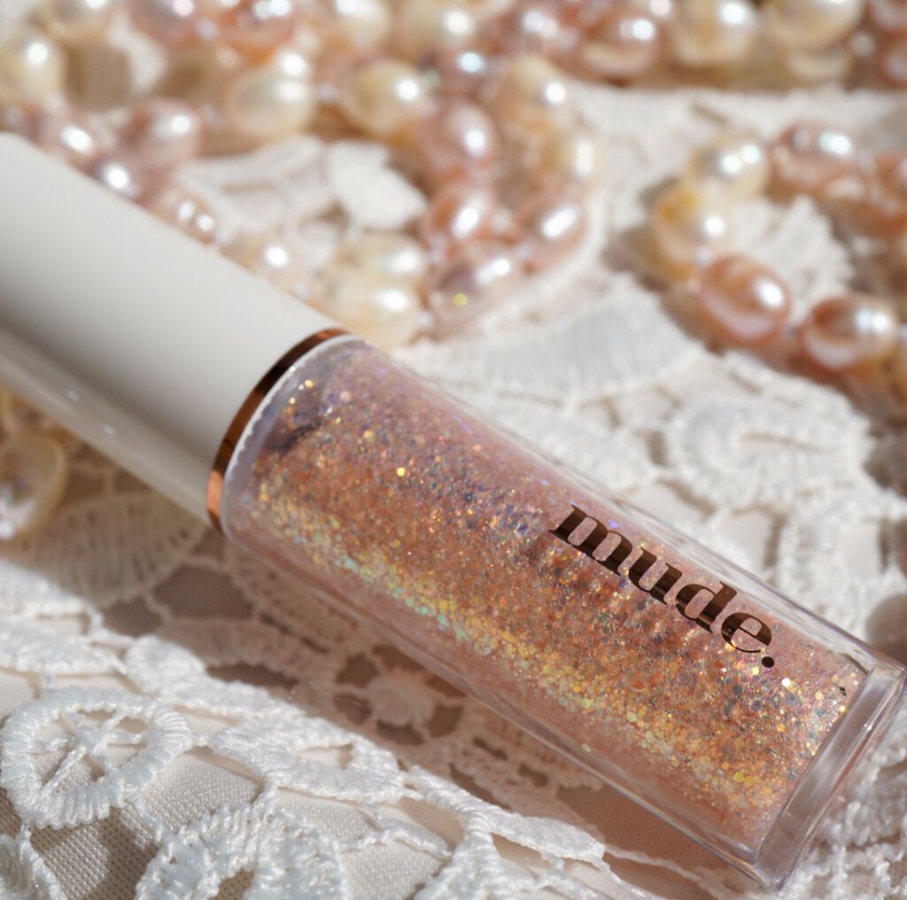 MD ドリーミーグリッター 03 PINK GLORY/mude./グリッターを使ったクチコミ（1枚目）