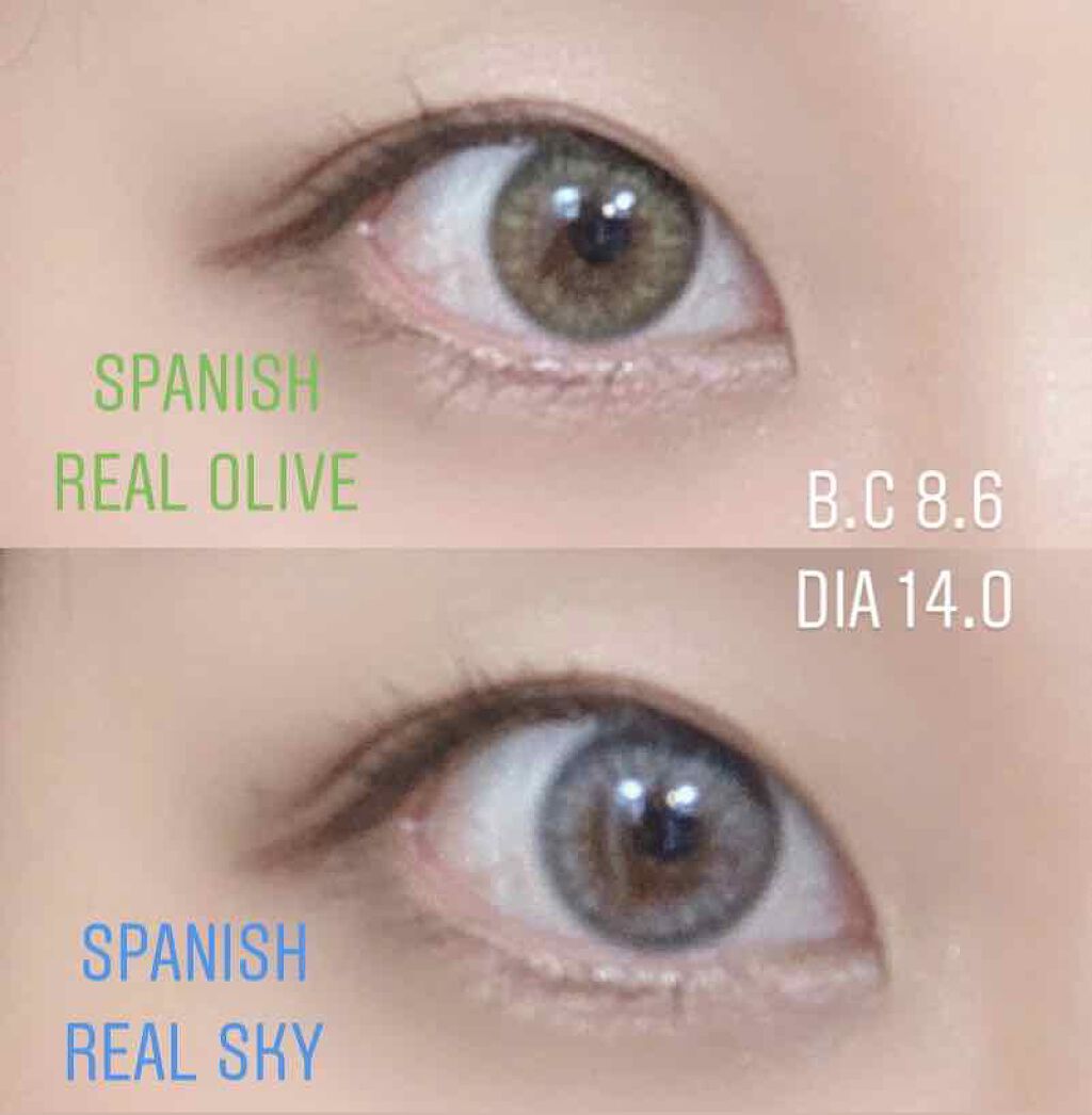 Spanish (スパニッシュ)/OLENS/カラーコンタクトレンズを使ったクチコミ(2枚目)