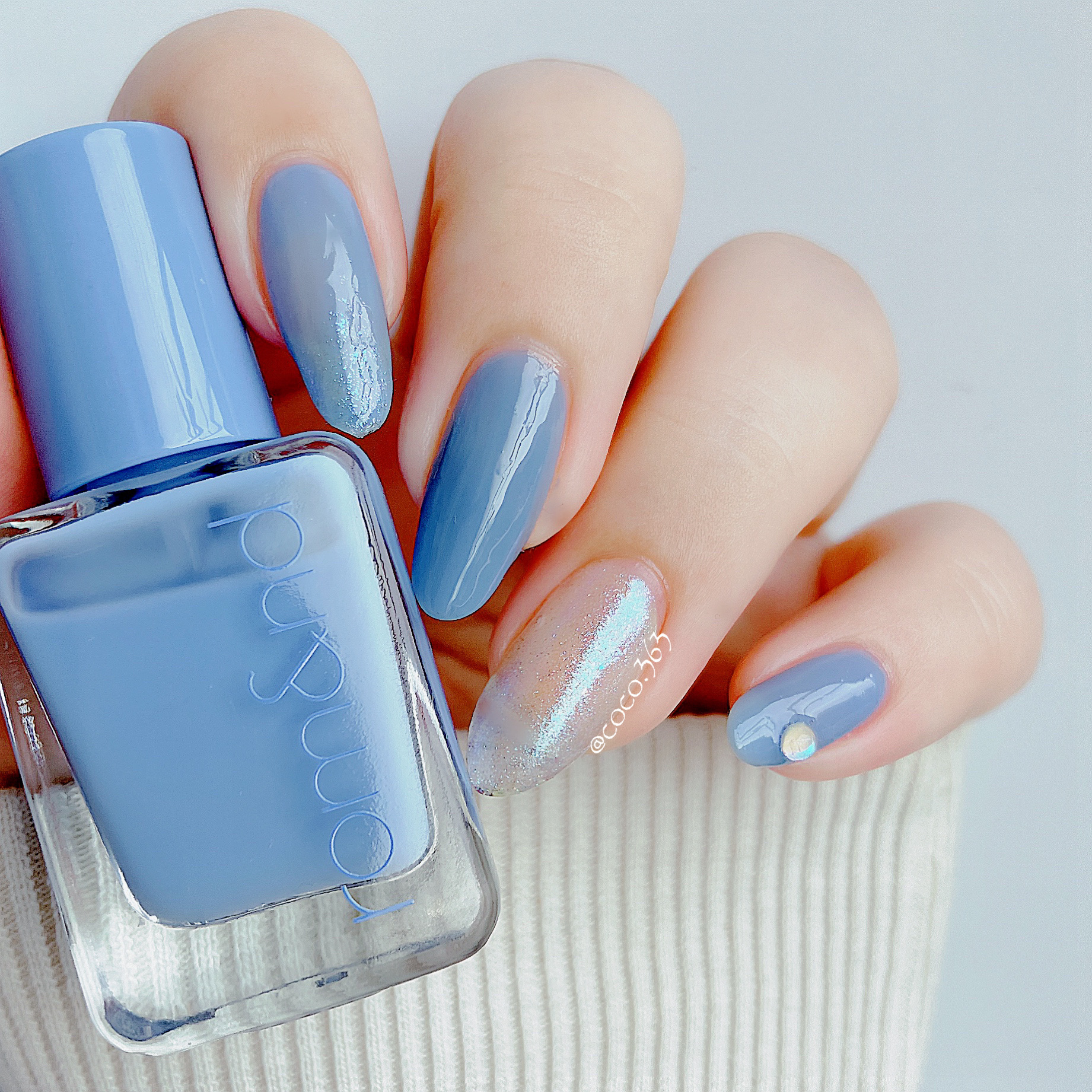 シャインオンミーネイルカラー SE12.ブリーズインサマー/Dear.A/マニキュアを使ったクチコミ（2枚目）