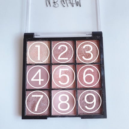 UR GLAM BLOOMING EYE COLOR PALETTE/U R GLAM/アイシャドウパレットを使ったクチコミ(2枚目)