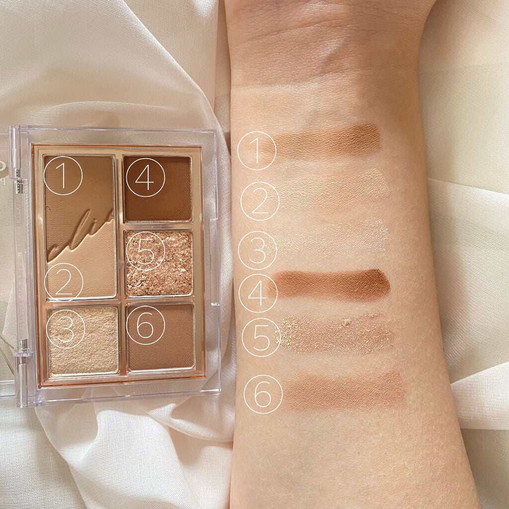 ベターザンアイズ ミュージックシリーズ/rom&nd/アイシャドウパレットを使ったクチコミ(3枚目)