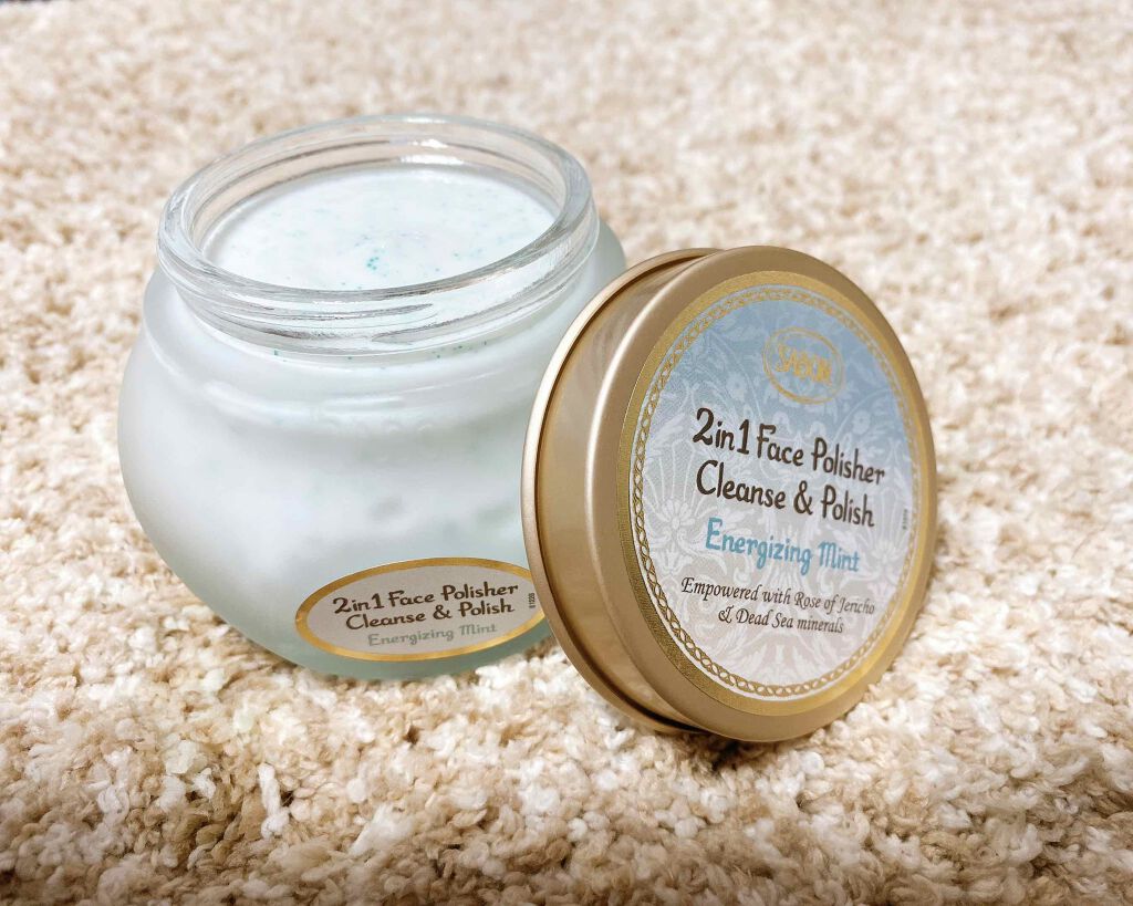 フェイスポリッシャー リフレッシング（ミント）/SABON/スクラブ・ゴマージュを使ったクチコミ（1枚目）