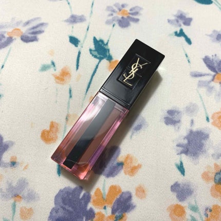 ルージュ ピュールクチュール ヴェルニ ウォーターステイン/YVES SAINT LAURENT BEAUTE/口紅を使ったクチコミ(1枚目)