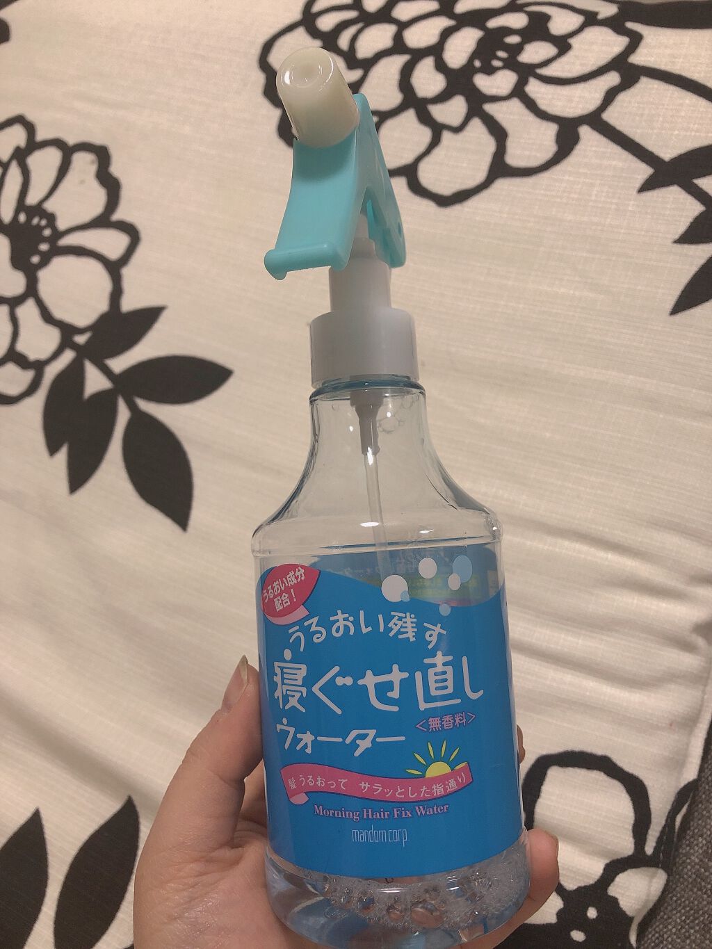 寝ぐせ直しウォーター/マンダム/ヘアミストを使ったクチコミ(1枚目)