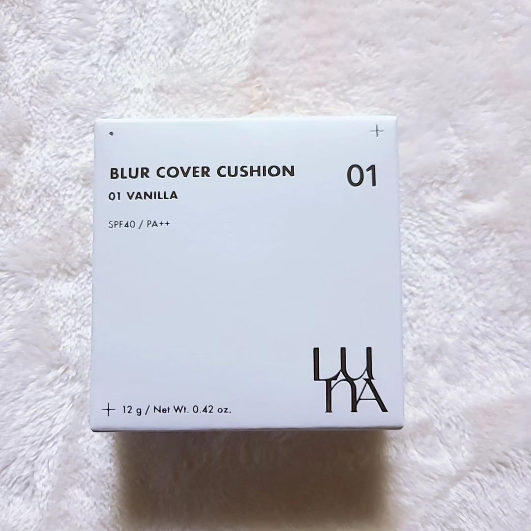 ブラーカバークッション/LUNA/クッションファンデーションを使ったクチコミ（2枚目）