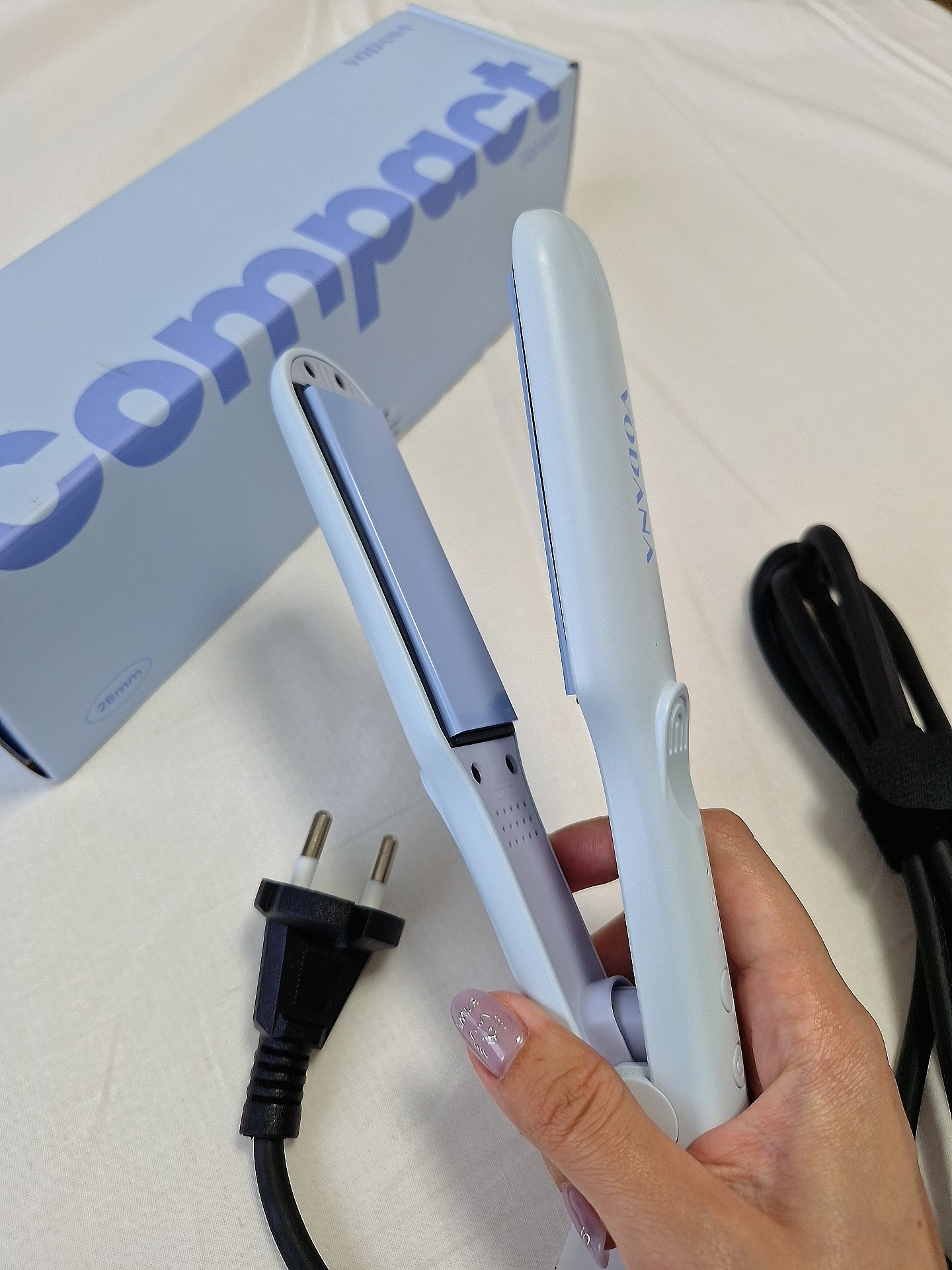 ソフトバーフラットアイロン 25mm/VODANA (ボダナ)/ストレートアイロンを使ったクチコミ（2枚目）