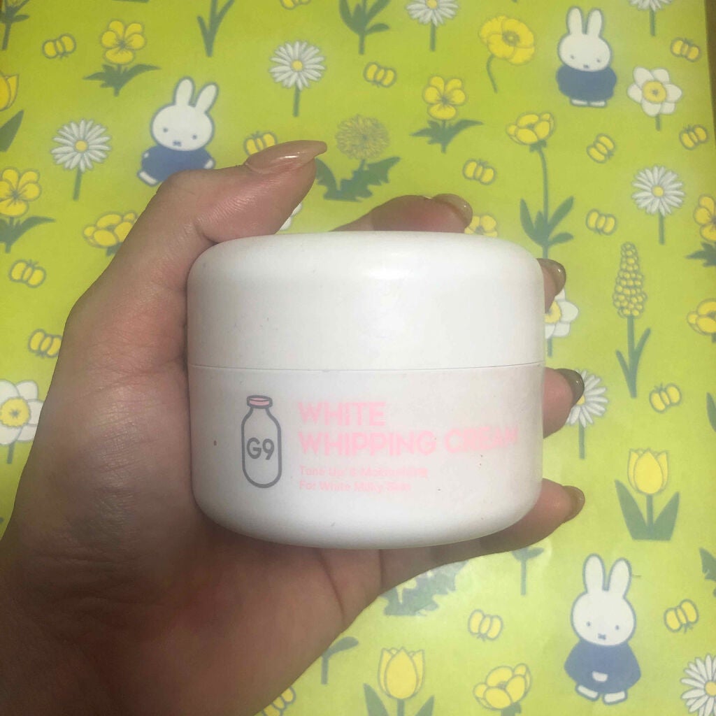 WHITE WHIPPING CREAM(ウユクリーム)/G9SKIN/化粧下地を使ったクチコミ(1枚目)