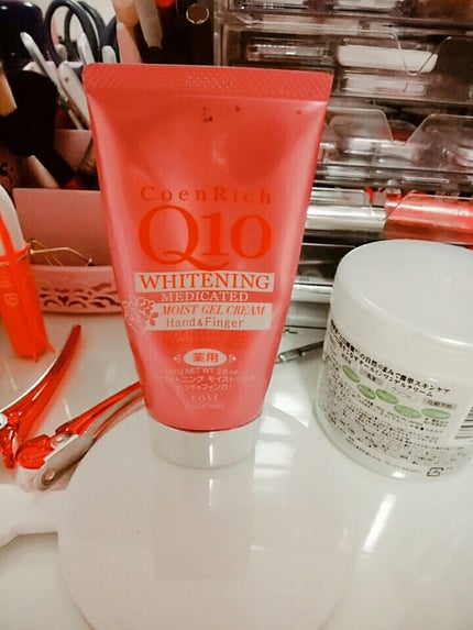 薬用ホワイトニング ハンドクリーム モイストジェル/コエンリッチQ10/ハンドクリームを使ったクチコミ(1枚目)