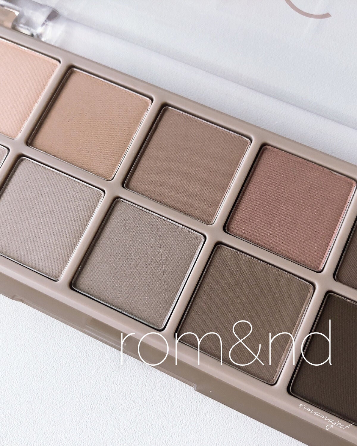 ベターザンパレット/rom&nd/アイシャドウパレットを使ったクチコミ(1枚目)