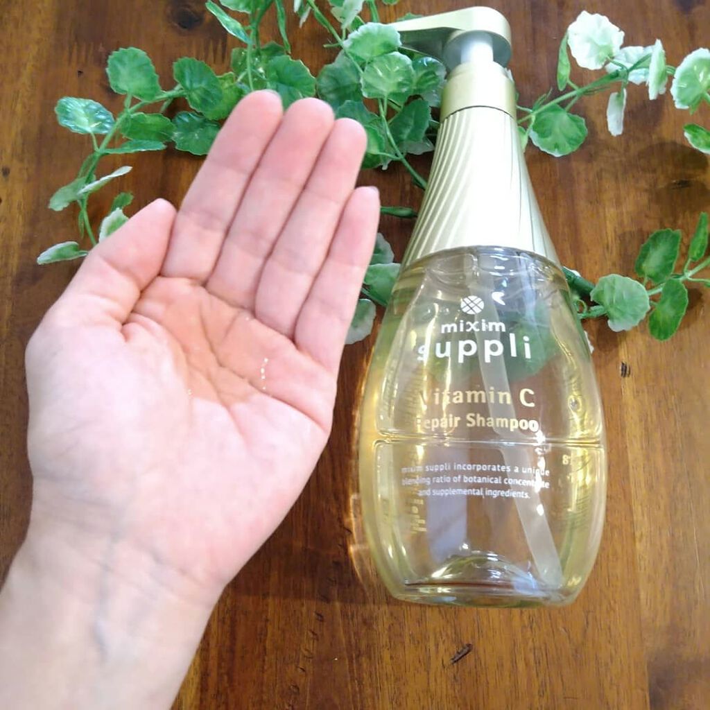 ビタミン リペアシャンプー／コラーゲン リペアヘアトリートメント/mixim suppli/市販シャンプーを使ったクチコミ（2枚目）