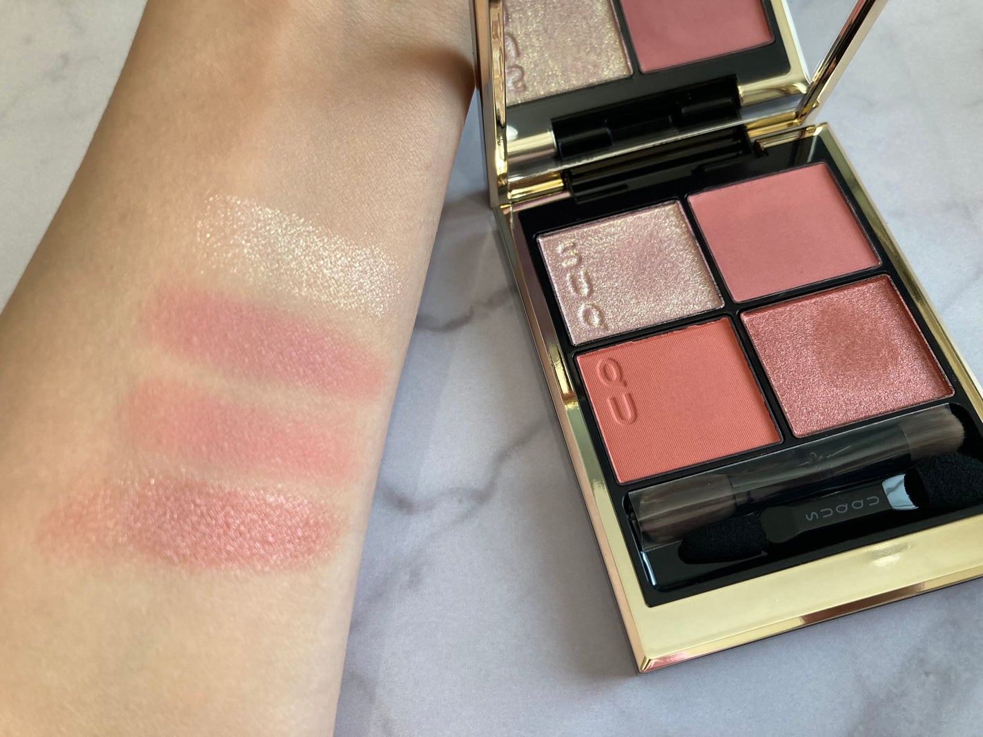 シグニチャー カラー アイズ/SUQQU/アイシャドウパレットを使ったクチコミ(2枚目)