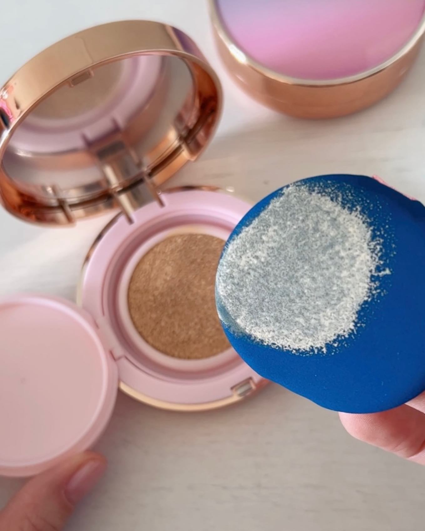 ピンクティーツリーカバークッション/APLIN/クッションファンデーションを使ったクチコミ(3枚目)