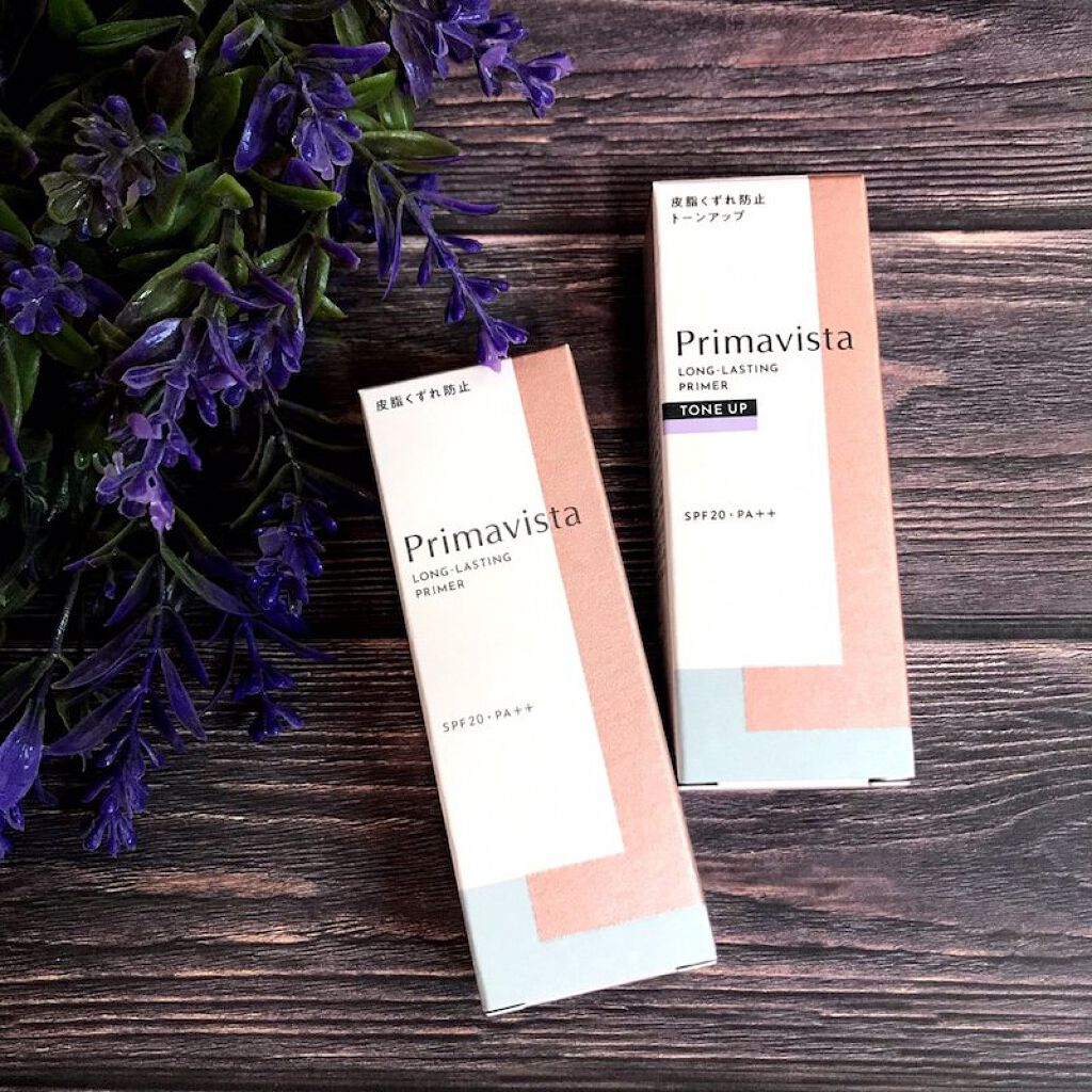 スキンプロテクトベース＜皮脂くずれ防止＞ 自然にトーンアップしたきれいな仕上がり（トーンアップタイプ）/プリマヴィスタ/化粧下地を使ったクチコミ（2枚目）