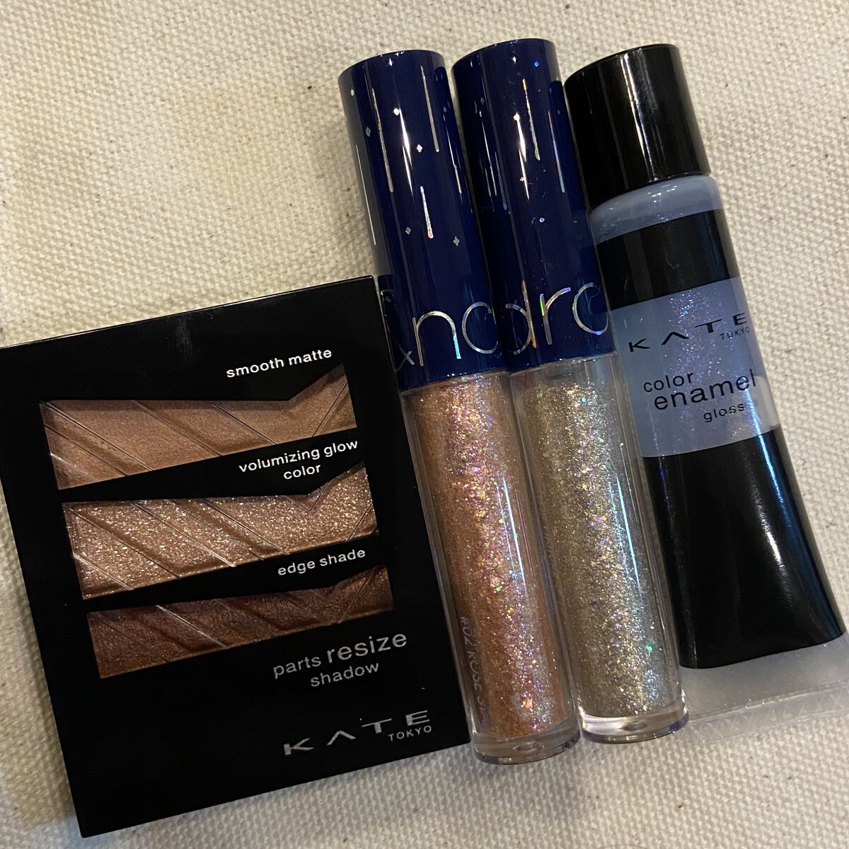 リキッド グリッター シャドウ/rom&nd/グリッターを使ったクチコミ（2枚目）