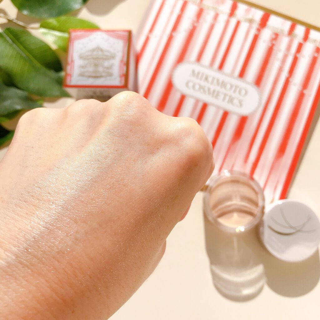 パールプレシャスオーラ クリームアイカラー/ミキモト コスメティックス/ジェル・クリームアイシャドウを使ったクチコミ(3枚目)