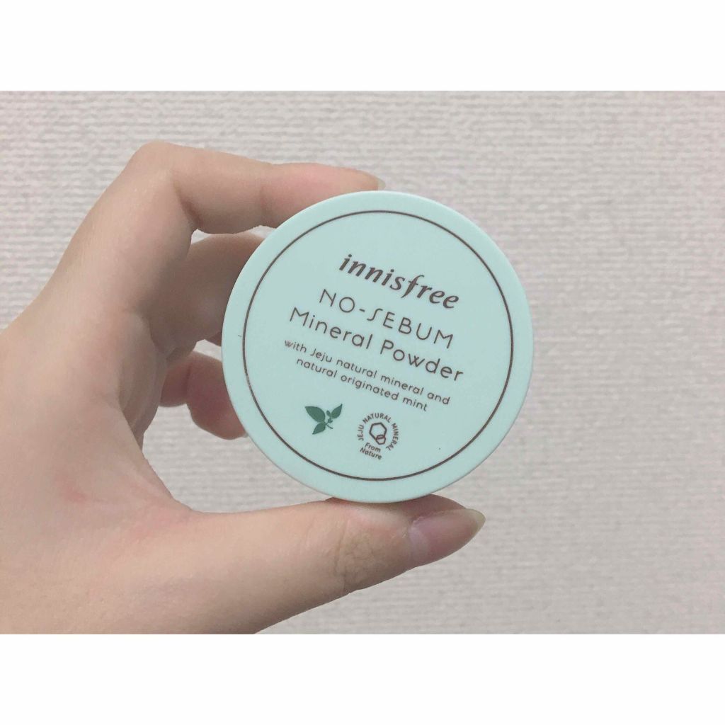 ノーセバム ミネラルパウダー/innisfree/ルースパウダーを使ったクチコミ（1枚目）