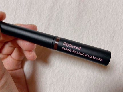 スキニーメス ブロウマスカラ #02 ミディアムブラウン/lilybyred/眉マスカラの画像
