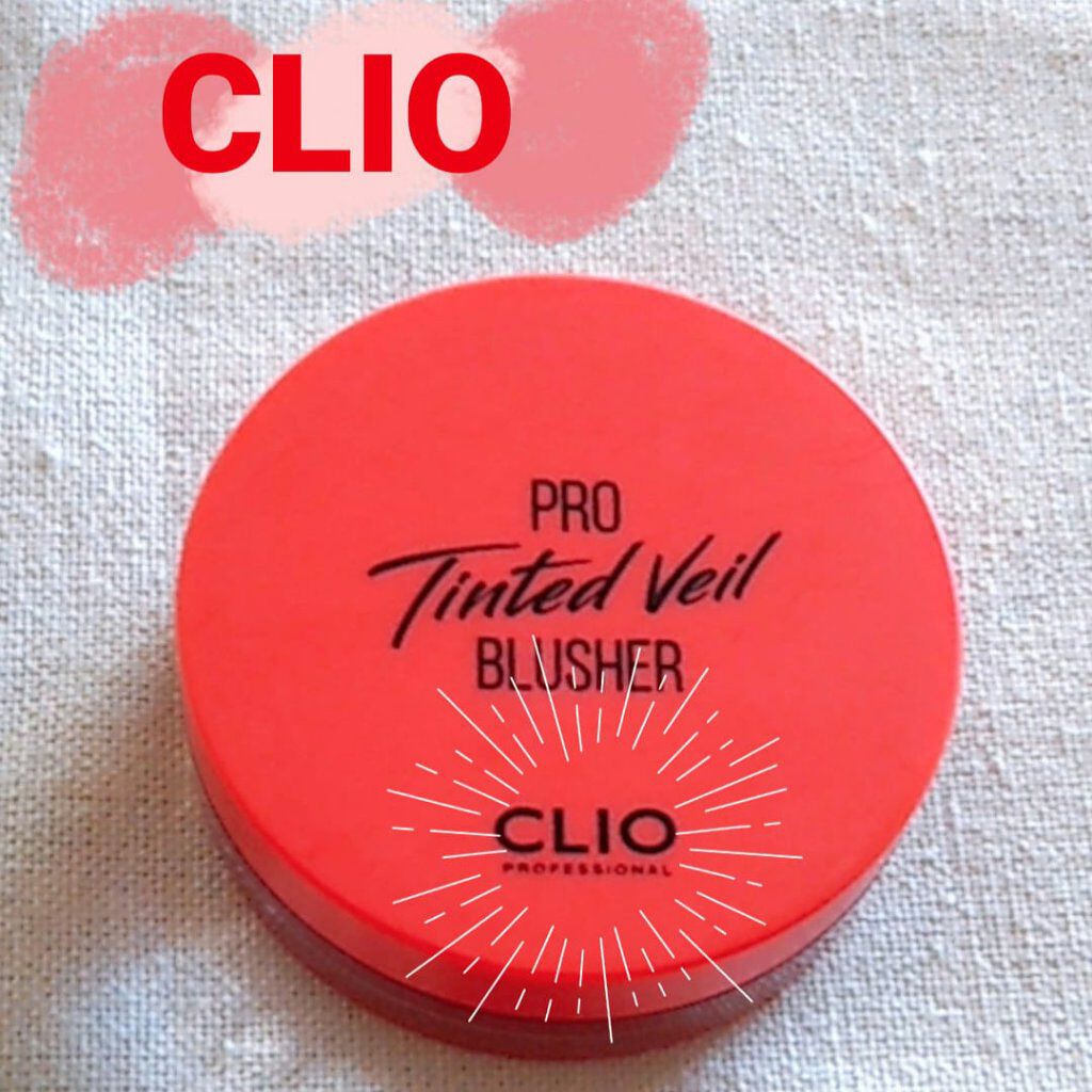TINTED VEIL BLUSHER/CLIO/ジェル・クリームチークを使ったクチコミ（1枚目）