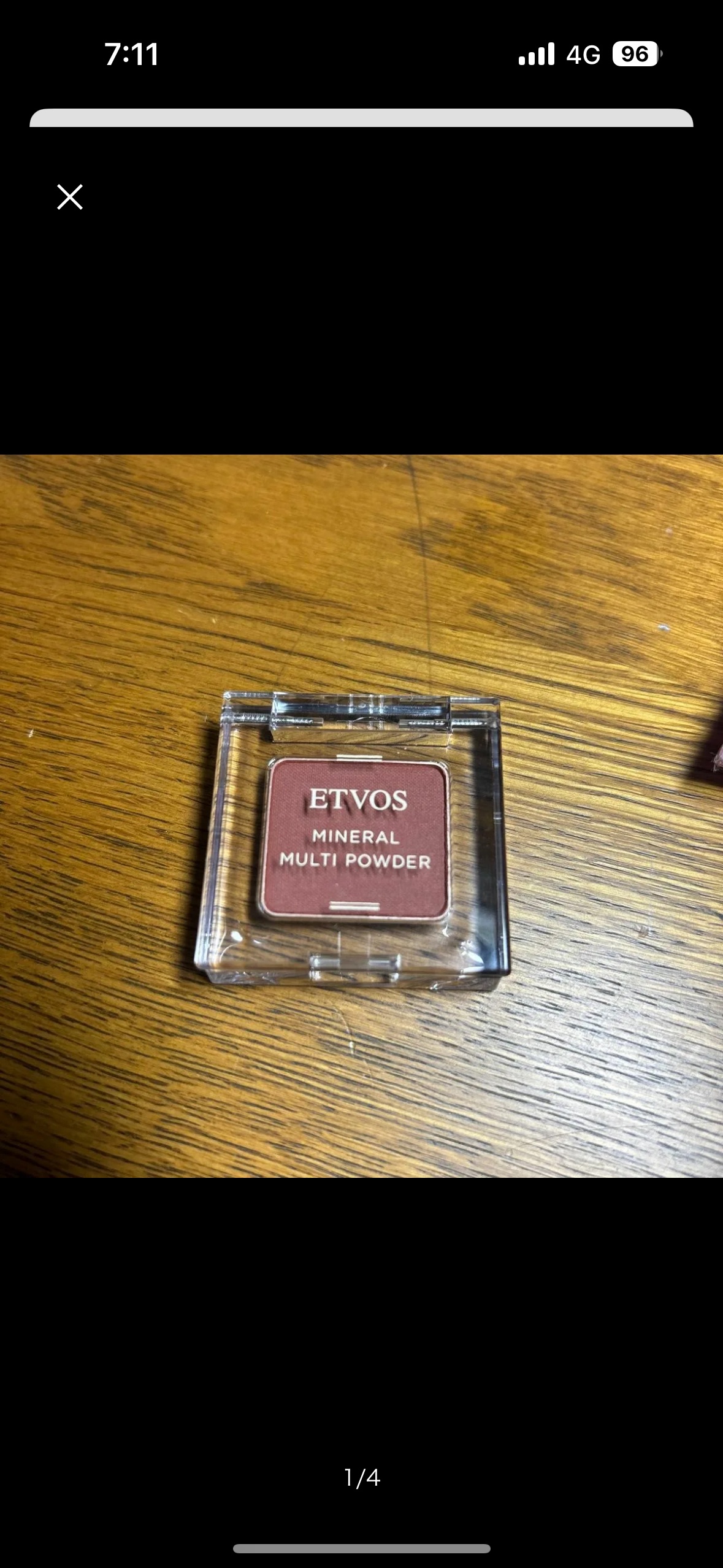 ミネラルマルチパウダー ルージュブラウン（限定色）/エトヴォス/単色アイシャドウを使ったクチコミ（1枚目）