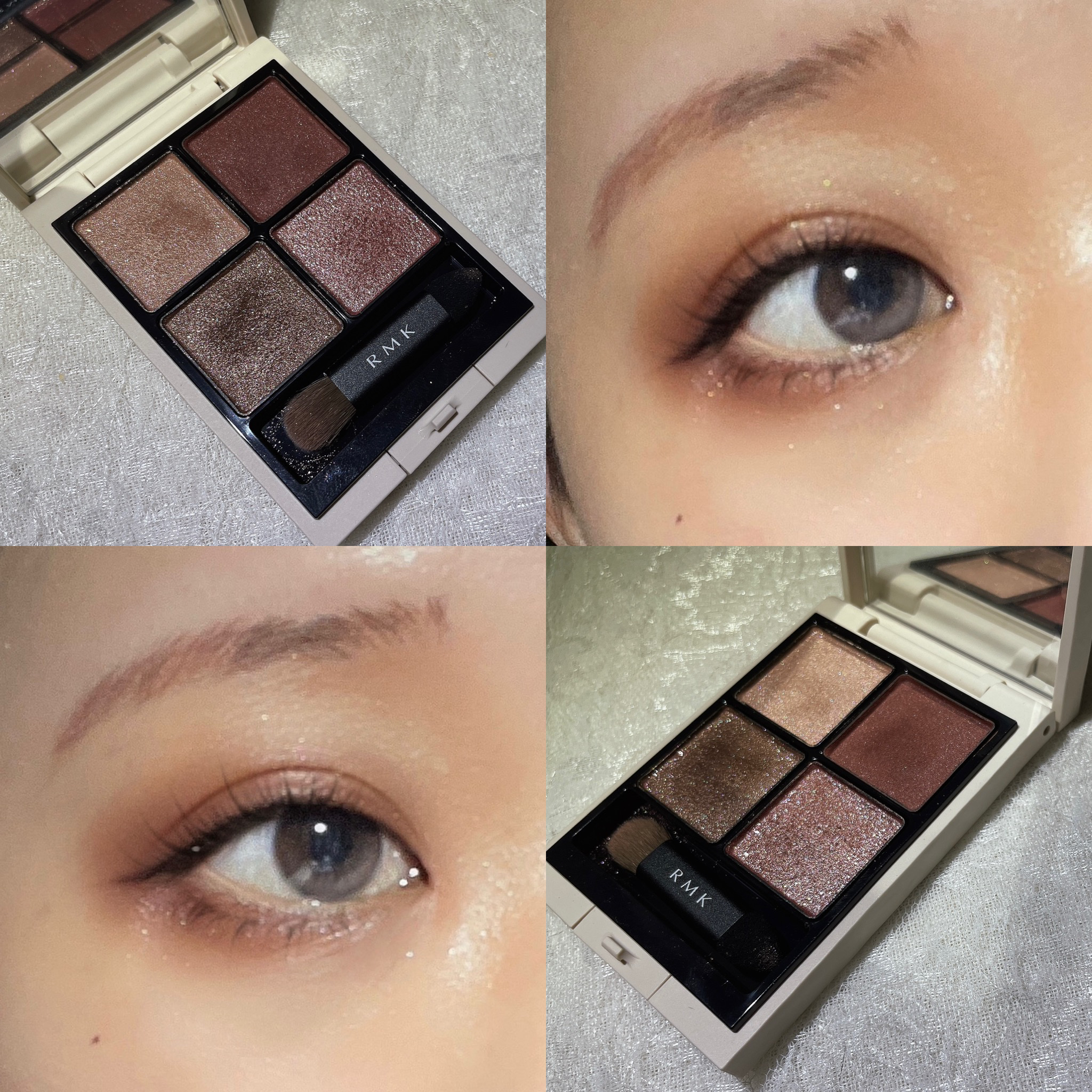 RMK シンクロマティック アイシャドウパレット/RMK/アイシャドウパレットを使ったクチコミ（1枚目）