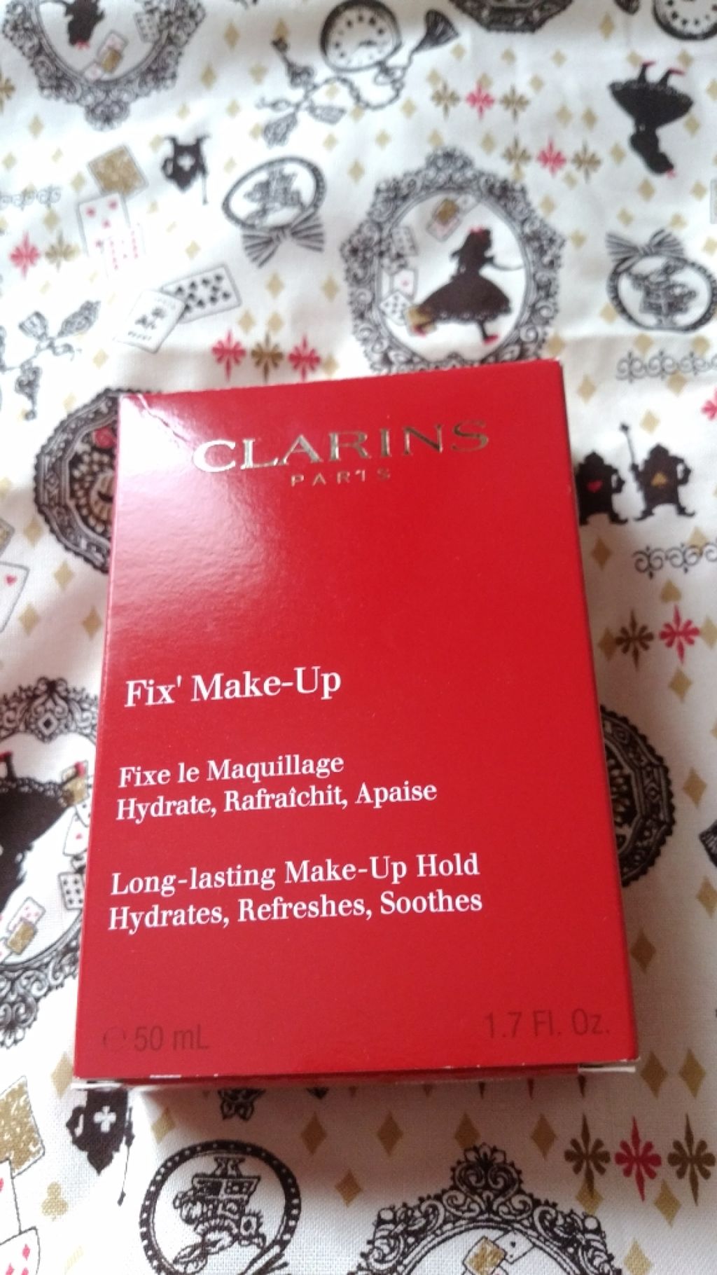 フィックス メイクアップ/CLARINS/ミスト状化粧水を使ったクチコミ(1枚目)