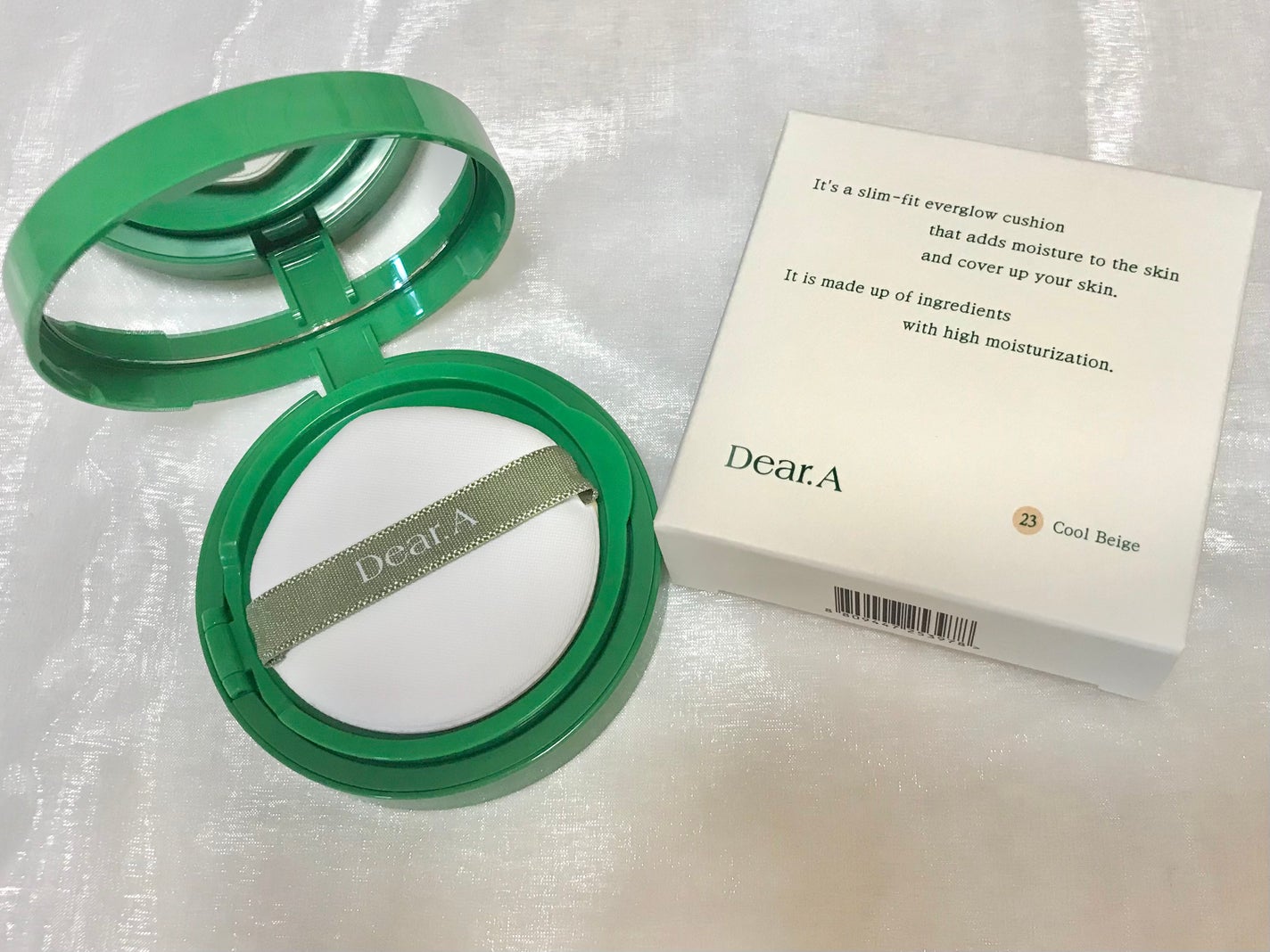 スリムフィットエバーグロウクッション/Dear.A/クッションファンデーションを使ったクチコミ(2枚目)