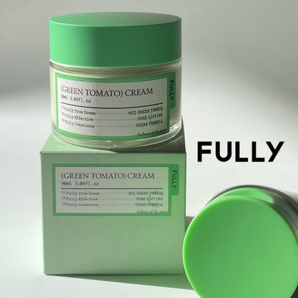 グリーントマトクリーム/FULLY/フェイスクリームを使ったクチコミ(1枚目)