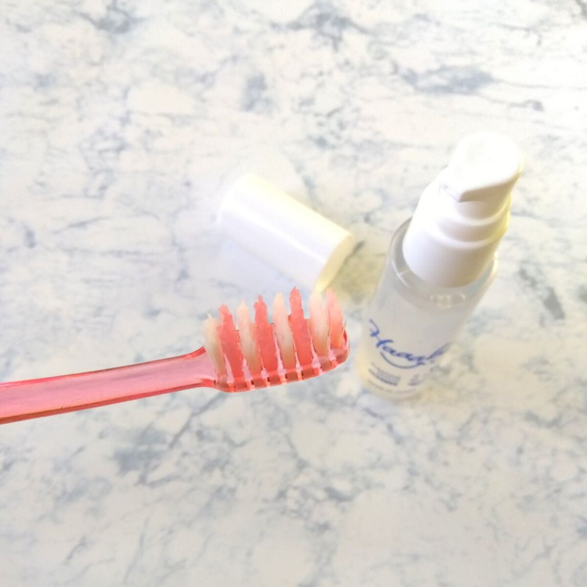 スリーピングセラム/Haaabit/歯磨き粉を使ったクチコミ(3枚目)