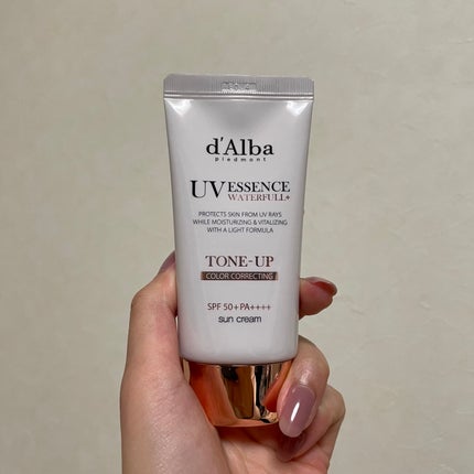 ウォータフルトーンアップサンクリーム/ダルバ/日焼け止めクリームを使ったクチコミ(2枚目)