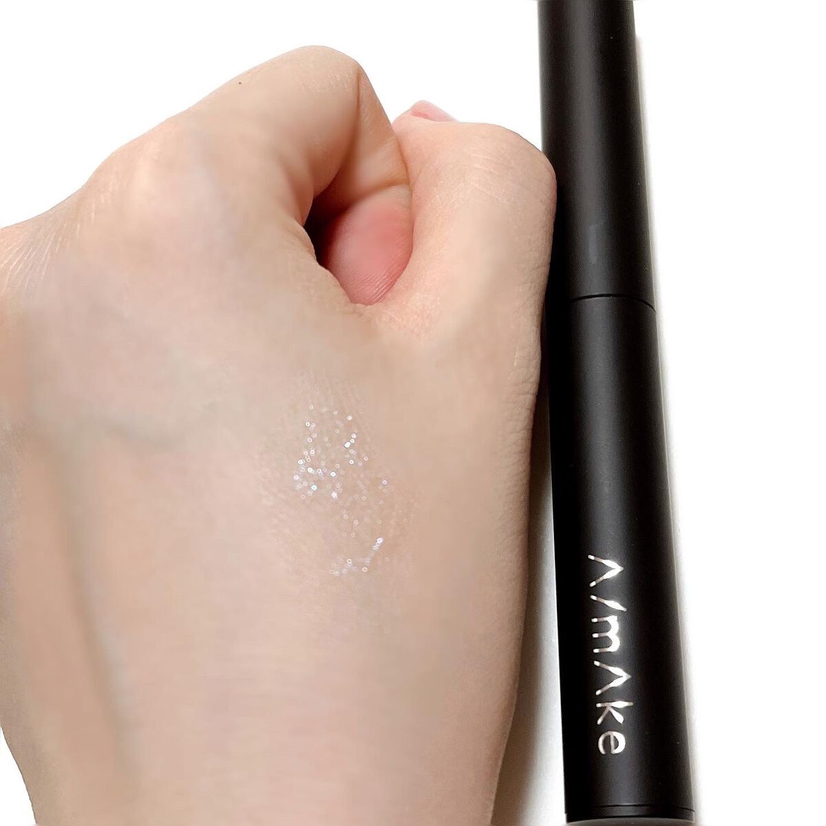 エーメイク グリッタースティック/A/mAke/グリッターを使ったクチコミ(3枚目)