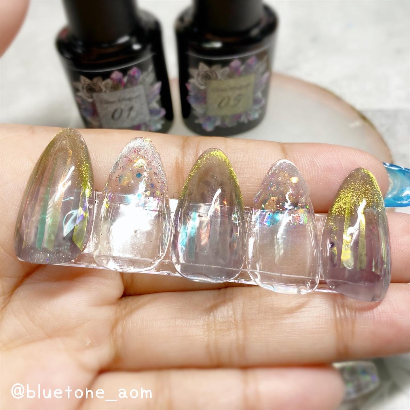 パル カラージェル/キャンドゥ/ジェルネイルを使ったクチコミ(5枚目)