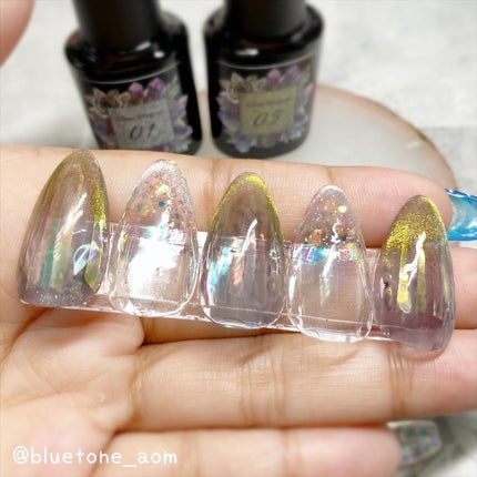 パル カラージェル/キャンドゥ/ジェルネイルを使ったクチコミ(5枚目)